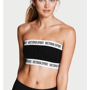 VS Anytime Cotton Smocked Bandeau